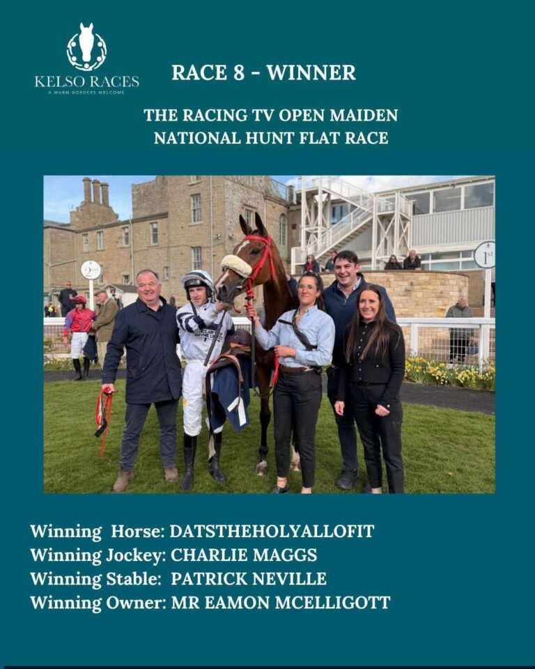 A win and a second at Kelso